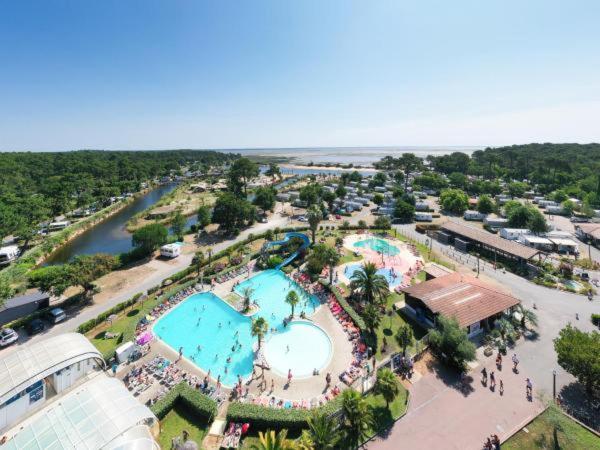 Mobil home XXL - Bord LAC - CAMPING Les Viviers - Lège cap ferret Bagian luar foto