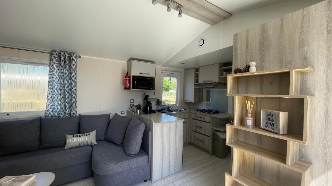 Mobil home XXL - Bord LAC - CAMPING Les Viviers - Lège cap ferret Bagian luar foto