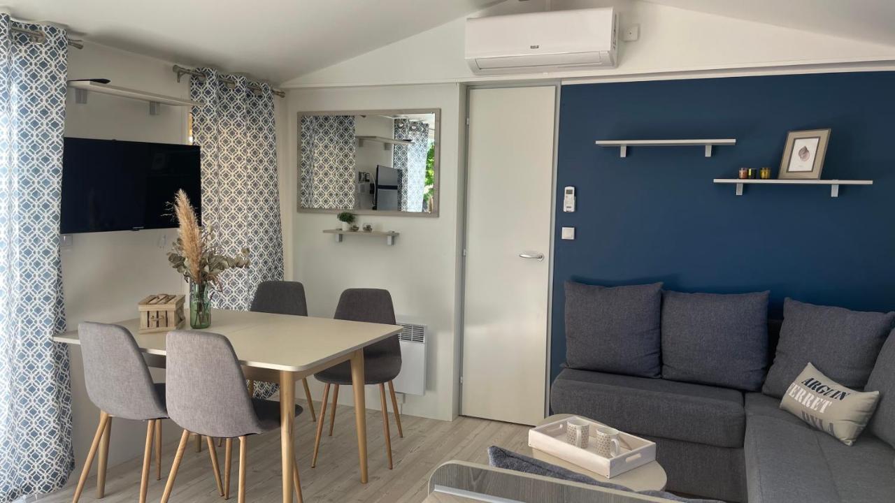 Mobil home XXL - Bord LAC - CAMPING Les Viviers - Lège cap ferret Bagian luar foto