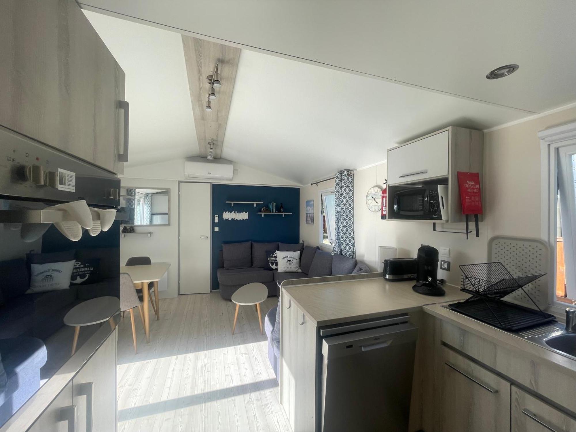 Mobil home XXL - Bord LAC - CAMPING Les Viviers - Lège cap ferret Bagian luar foto