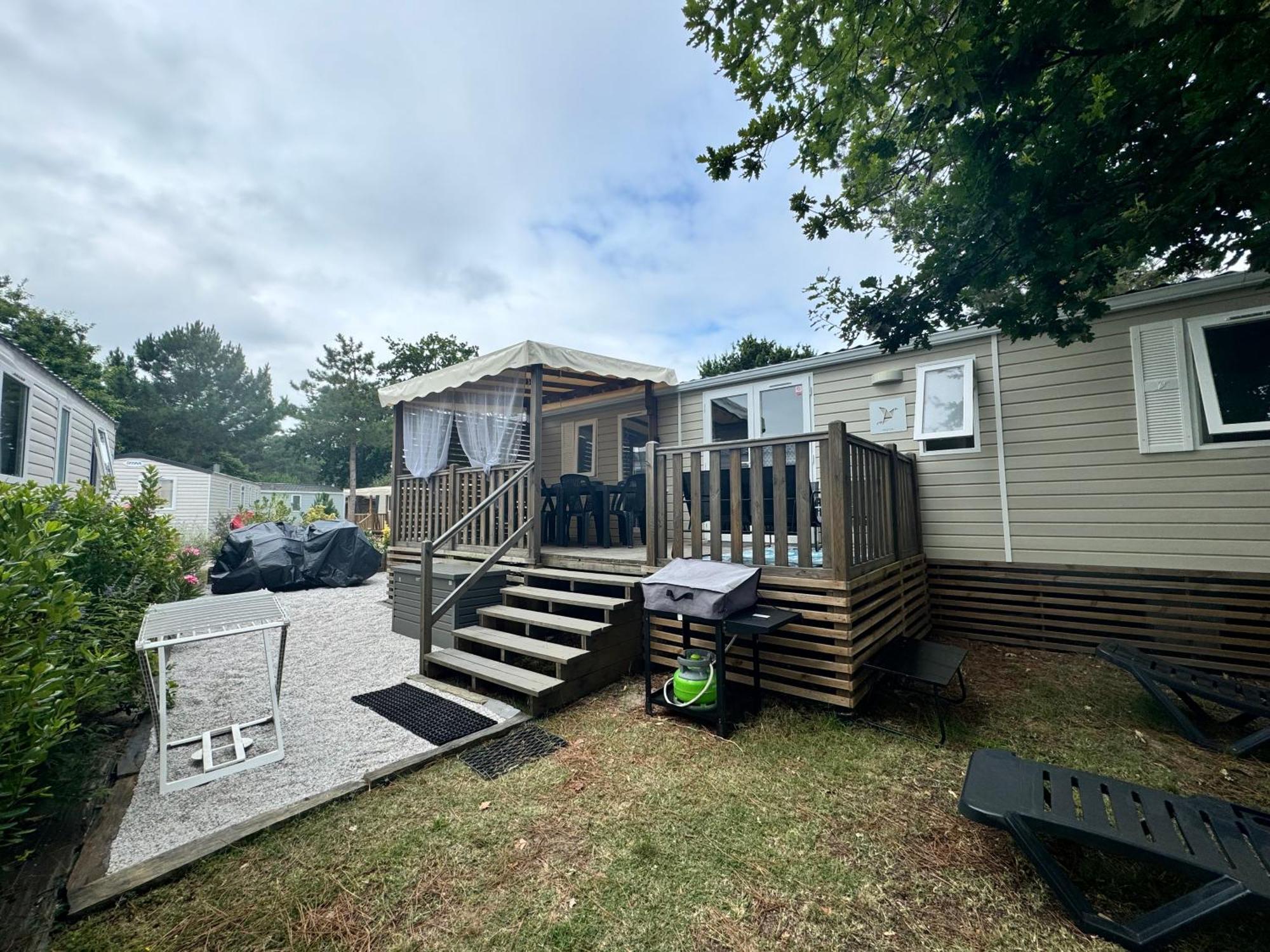 Mobil home XXL - Bord LAC - CAMPING Les Viviers - Lège cap ferret Bagian luar foto