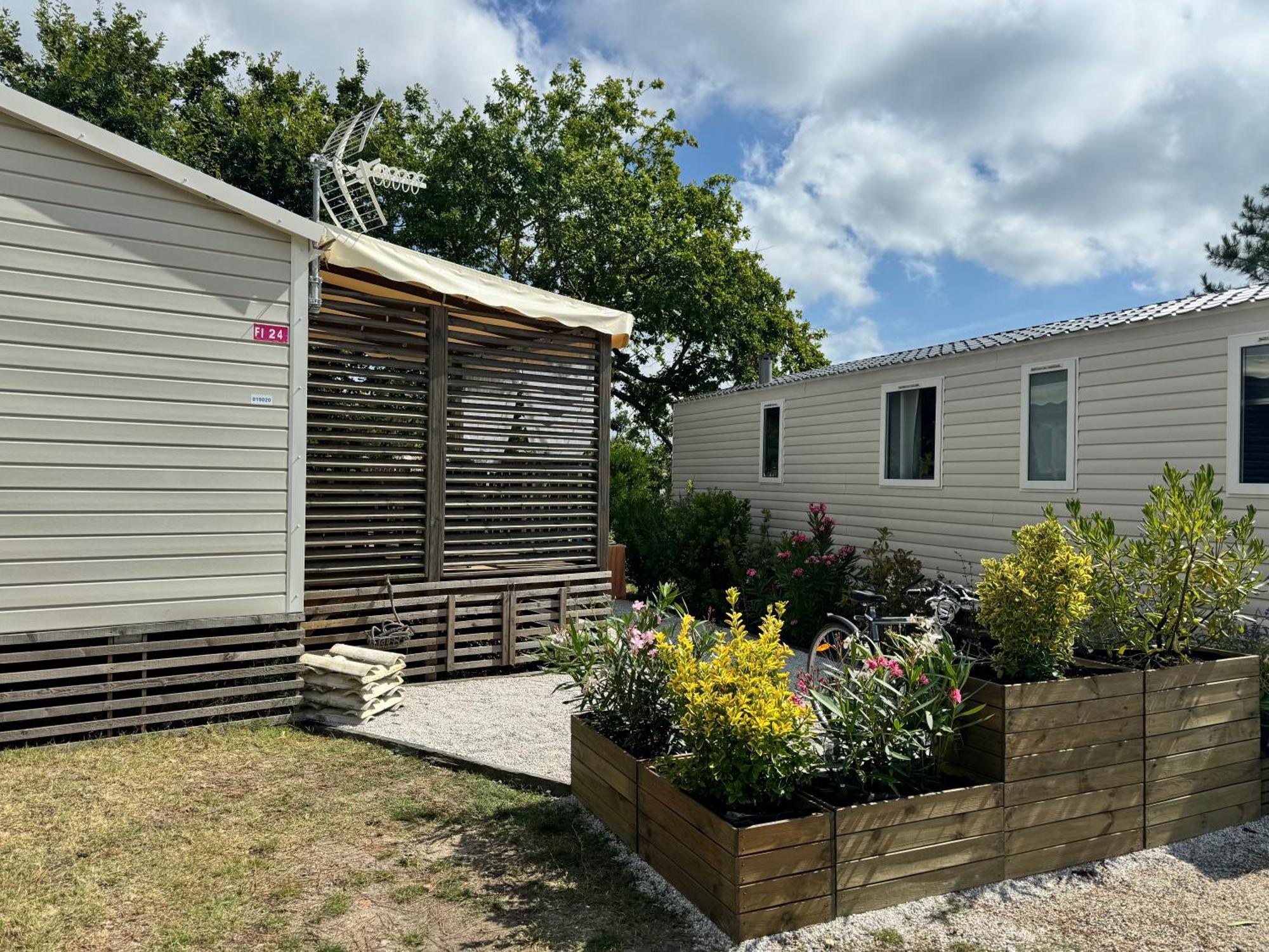Mobil home XXL - Bord LAC - CAMPING Les Viviers - Lège cap ferret Bagian luar foto